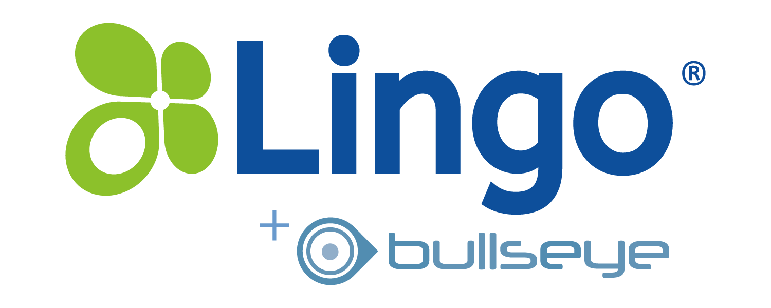 Lingo + Bullseye Logo